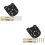 2Sets Motorcycle Rear Luggage Rack Mounting Plate Hardware with Screws 7