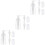 9Pcs Transparent Powder Spray Bottles Refillable for Barber Home Use 1