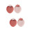 4Pcs Assorted Color Candy Plates Plastic Snack Dish for Home Use 1