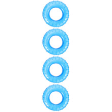 4St Draagbare Rubber Hand Grip Versterker Voor Fitnesstraining