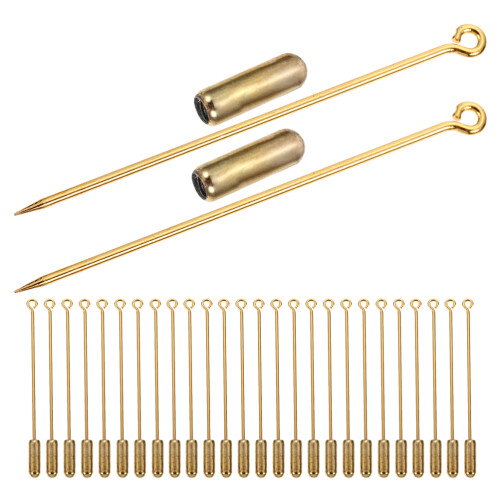 120Pièces Épingle Broche Avec Embout Métal Pour Faits Main 2