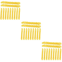 36Pcs Soft PVC Simulation French Fries for Party and Restaurant Decor