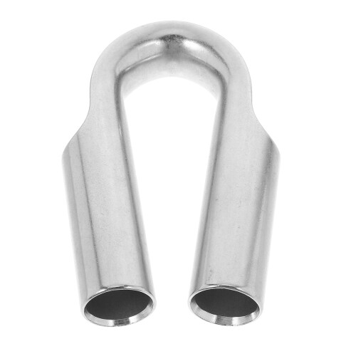 2Pcs High Strength Stainless Steel Thimbles for Wire Rope Rigging 2