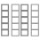 4Pcs Durable Cutting Dies for Stamp Design and Embossing Decor 1