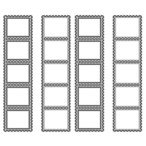 4Pcs Durable Cutting Dies for Stamp Design and Embossing Decor