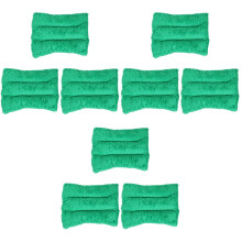 3Pcs Soft Green Pet Cushion Pads Plush Beds for Dogs Cats Hamsters