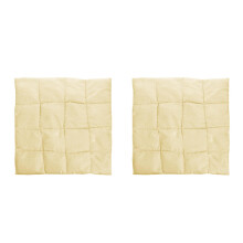 2Pcs Supple White Moxa Inner Cushion Pad for Chair Accessories