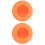 2Pcs Orange Protective Case Silicone Cover for Finder Use 1