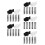 1000Pcs Reusable Plastic Lotion Pump Clips Spill-Proof Dispenser Locks 8