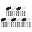 1000Pcs Reusable Plastic Lotion Pump Clips Spill-Proof Dispenser Locks 9