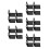 20Pcs Lightproof Black Base Uv Solid Jelly Glue Storage Case for Nails 6