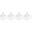 4Pcs Breast Milk Bag Clamp Plastic Adapters White Reusable 6