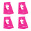 4Pcs Rosy Multifunctional Puzzle Board Display and Puzzle Box Holder 7