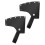 10Pcs Black PU Protective Cover Portable Sheath for Hiking 3