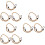 15Pcs Multi-Color Cargo Tightening Elastic Cord Binding Straps 9