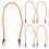 15Pcs Multi-Color Cargo Tightening Elastic Cord Binding Straps 10