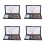 4Sets Six-Color Eyebrow Powder Cosmetic Tool for Makeup 1