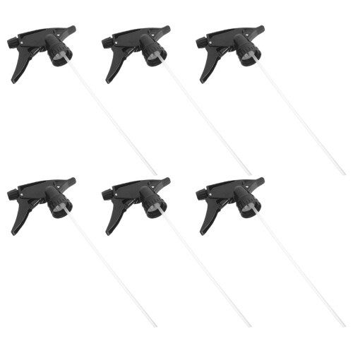 18Pcs Black Plastic Watering Can Sprayer Heads Even Water Distribution 1