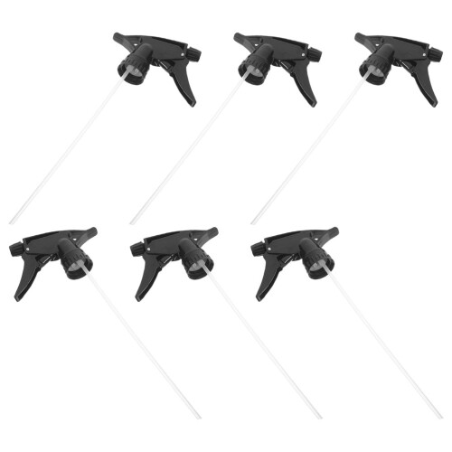 18Pcs Black Plastic Watering Can Sprayer Heads Even Water Distribution 2