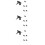 18Pcs Black Plastic Watering Can Sprayer Heads Even Water Distribution 7