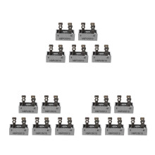 15Pièces Composant Électronique Redresseur Argent 4 Broches 50A