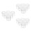 18Pcs Lightweight Hdpe Plastic Buckets for Paint Storage and Transport 6