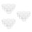 18Pcs Lightweight Hdpe Plastic Buckets for Paint Storage and Transport 8