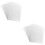 20Pcs White Foam Boards Multipurpose Thick Foam Board for Handicrafts 1
