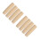 8Pcs Durable Wood Handles for Screwdriver and File Tool Replacement 6