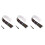Black PVC Cello Fretboard Stickers Practical Finger Guide Decals 1