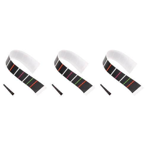 Black PVC Cello Fretboard Stickers Practical Finger Guide Decals