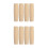 8Pcs Durable Wood Handles for Screwdriver and File Tool Replacement 8