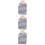 3Pcs Bathing Shower Gloves Cotton Soft Exfoliating Scrub Mitts 1