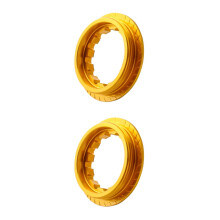 2 Pack Locking Ring For Mountain Bike Aluminum Alloy Flywheel Cover