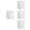 20Pcs White Foldable Cardboard Boxes for Mailing Shipping Packaging 4