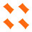 4Pcs Orange Inflatable Travel Pillows Camping Neck and Back Support 1