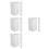 20Pcs White Foldable Cardboard Boxes for Mailing Shipping Packaging 5
