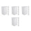 20Pcs White Foldable Cardboard Boxes for Mailing Shipping Packaging 9
