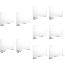 10Pcs Plastic Shelf Divider Organizers for Closet and Cabinet