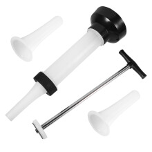 100Pcs Sausage Filler Tubes Manual Kit Multi Color Easy Install Handle