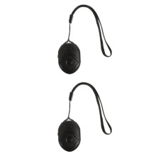 2Pcs Black Wireless Selfie Shutter Remote for Mobile Phone Camera