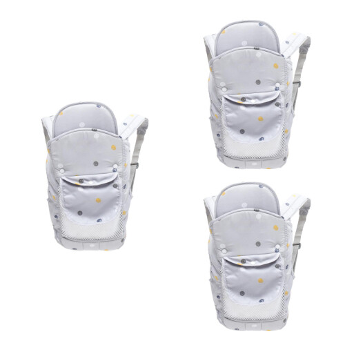 3Pcs Premium Polyester Baby Carrier Ergonomic Adjustable Hip Carrier