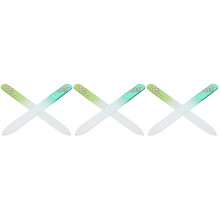 6Pcs Nail Care Tools Glass Nail Files Bright Colors for Fingernail Use