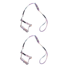 2 Pcs Puppy Harness For Small Dogs Training Lead Leash Adjustable