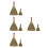 8Pcs Compact Natural Grass Desk Brooms Soft Bristle Sweeper for Home 4
