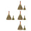 8Pcs Compact Natural Grass Desk Brooms Soft Bristle Sweeper for Home 5