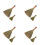 8Pcs Compact Natural Grass Desk Brooms Soft Bristle Sweeper for Home 7