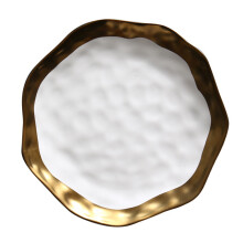 2Pcs Classic Ceramic Steak Serving Tray Household Food Plate
