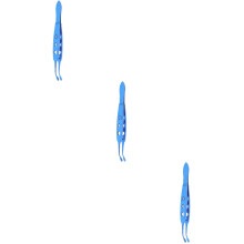 3Pcs Eyelid Tweezers for Women Metal Meibomian Expressor