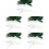 5Pcs Sturdy Transparent Xmas Tree Holder Plastic Detachable Tree Stand 7